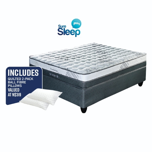 Picture of SureSleep Manhattan 152cm Firm B/Set + 2 Pillows