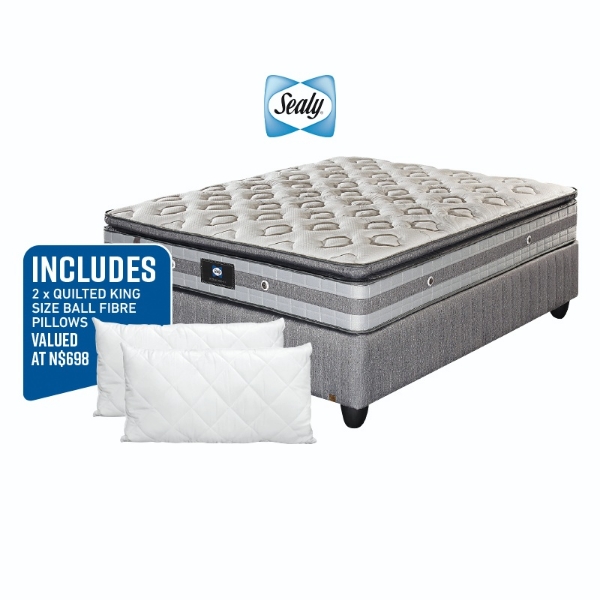 Picture of Sealy Mackenzie 152cm Medium B/Set + 2 Pillows