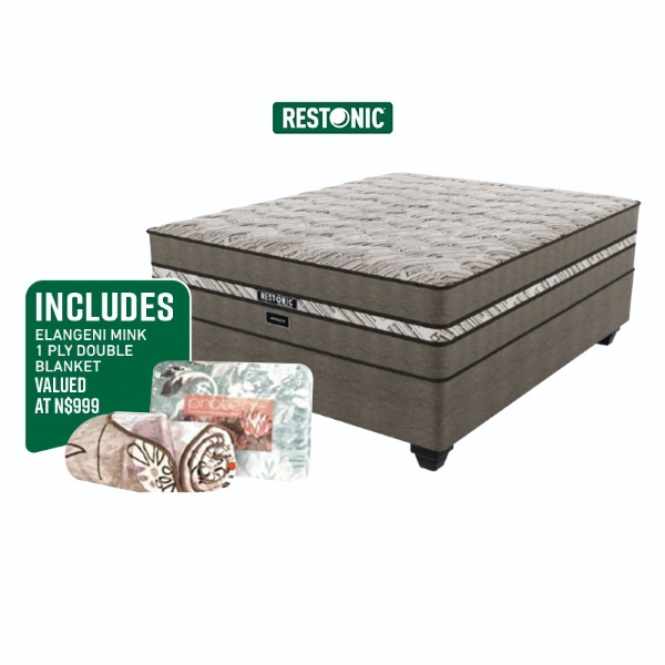 Picture of Restonic Amazon 152cm B/Set + 2 Bam Pill + Blanket