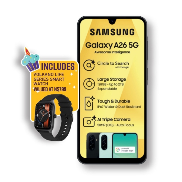 Picture of Samsung Galaxy A26 5G 128GB DS + Smart Watch