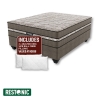 Picture of Restonic Amazon 152cm Firm Base Set + 2 Bamboo Pillows