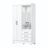 Picture of Layla 2 Door, 3 Drawer Robe with Mirror