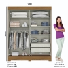 Picture of Nandi 2 Door, 2 Drawer Robe