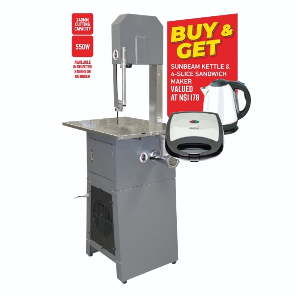 Picture of Tooltech Meat Saw + Sunbeam Sndwhich + Sunbeam Kettle