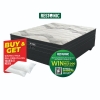 Picture of Restonic Trinity 152cm Queen Firm Base Set + 2 Pillows