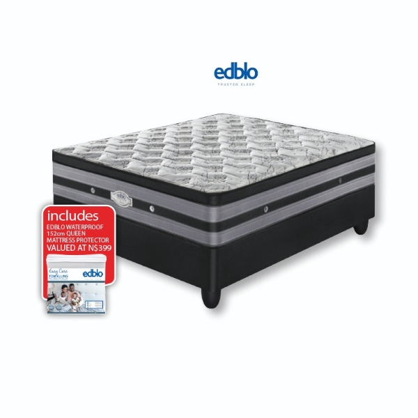 Picture of Edblo Salerno 152cm Queen Firm Base Set+Matt Protector