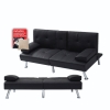 Picture of Nirvana Sleeper Couch with Cupholders + Scatter Cushions