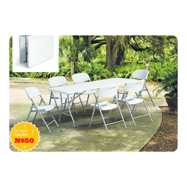 Picture of Folding White Chair
