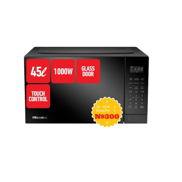 Picture of Hisense 45Lt 1000W Microwave H45MOBS5X BLK