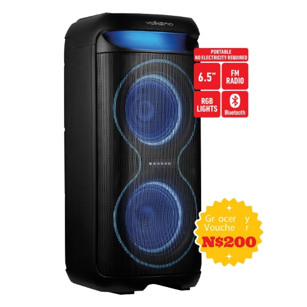 Picture of VolkanoX VXP200 Dual 6.5" PartySpeaker VK 3902 D65