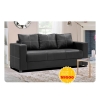 Picture of Phillip 3 Seater Couch   Black