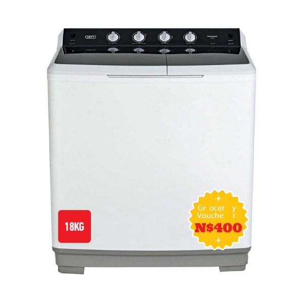 Picture of Defy Washing Machine Twin Tub 18Kg
