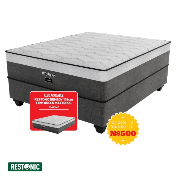 Picture of Restonic Remedy 152cm Queen Firm Base Set