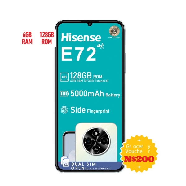 Picture of Hisense Cellphone E72 6GB RAM/128GB Storage
