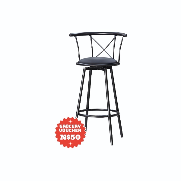 Picture of Tom Bar Stool Black