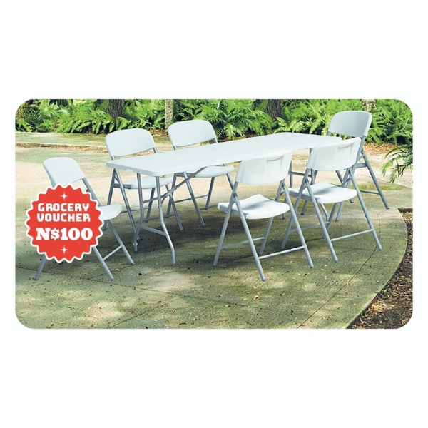 Picture of Folding White Table