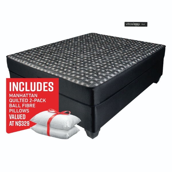 Picture of Vitasleep Hamilton 152cm Queen Foam Firm Base Set