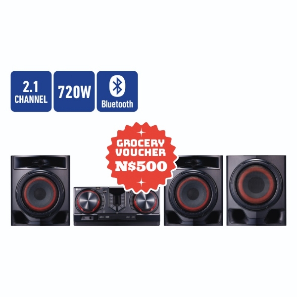 Picture of LG XBOOM CJ45 720W Mini Hi Fi Stereo with Multi Jukebox