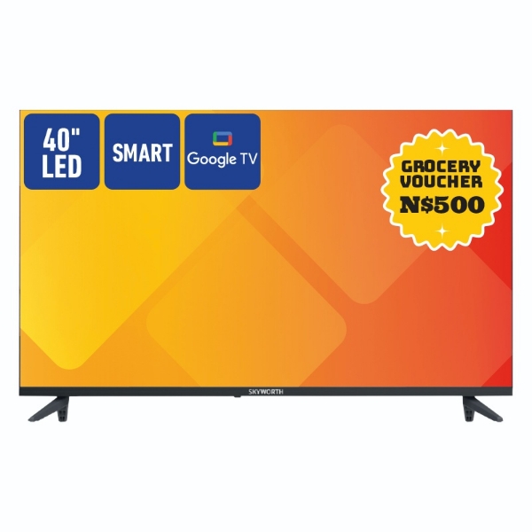 Picture of Skyworth 40" LED Google 2K TV 40E5520H + 500 VOUCHER