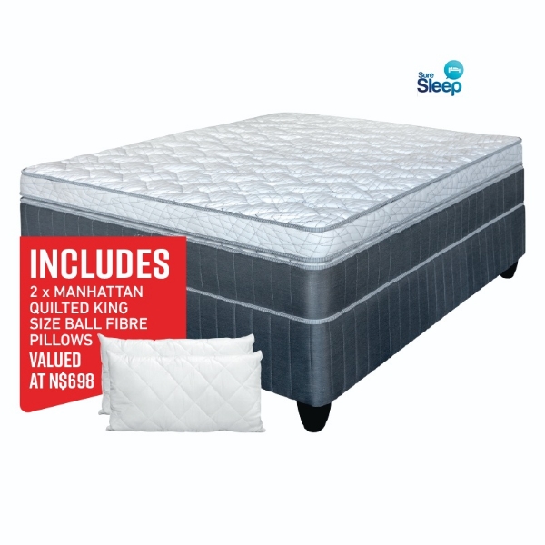 Picture of Suresleep Atlanta 152cm Queen Firm Base Set