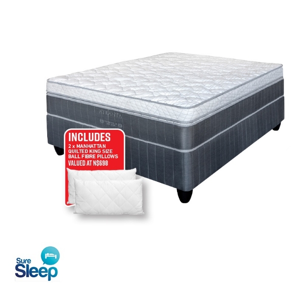 Picture of Suresleep Atlanta 152cm Queen Firm Base Set