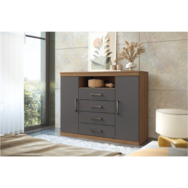Picture of Hailey Chest of Drawers - Graphite