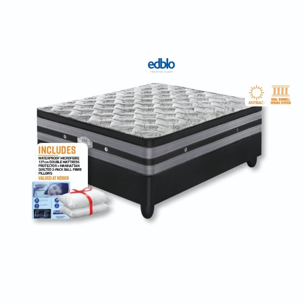 Picture of Edblo Salerno 152cm Queen Firm Base Set