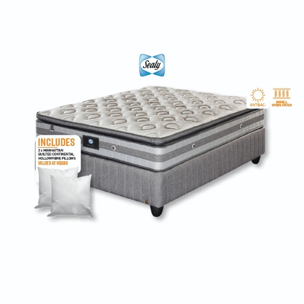 Picture of Sealy Mackenzie 152cm Queen Medium Base Set